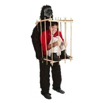 gorila s klecí