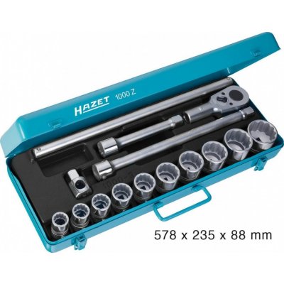 Hazet Gola sada 3/4", 15 ks Hazet - 1000Z