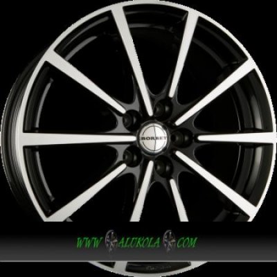 BORBET BL5 7x16 5x114,3 ET48 black polished – Hledejceny.cz