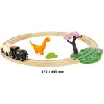 Brio 36098 Dinosauří kruhová vláčkodráha – Zboží Mobilmania