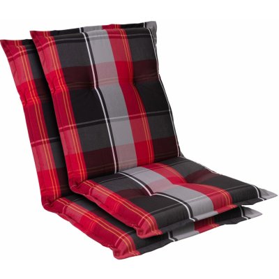 Blumfeldt Prato, čalouněná podložka, podložka na židli, podložka na nižší polohovací křeslo, na zahradní židli, polyester, 50 x 100 x 8 cm, 2x čalounění (CPT10_10271970-2_)