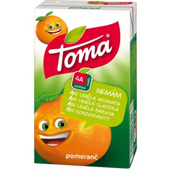 Toma pomeranč dětský 250 ml