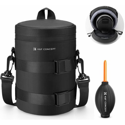 K&F Concept Lens Pouch polstrované pouzdro na objektiv XL – Zboží Živě