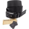Pásek Black Hand kožený pásek 001-98 černý