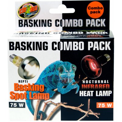 Zoo Med Repti Basking Combo Pack 2x75 W – Zboží Mobilmania