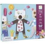 Djeco Výtvarná sada První koláž kočička a medvídek – Zboží Dáma Djeco Výtvarná sada První koláž kočička a medvídek – Zboží Dáma