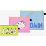 LOQI taštičky na zip 3 ks moomin together – Zboží Mobilmania