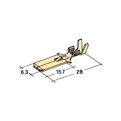 konektor 6,3mm 1-2,5mm kolík zajištěný – Zboží Mobilmania