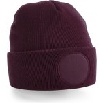 Beechfield B 446 s kruhovou nášivkou burgundy – Hledejceny.cz