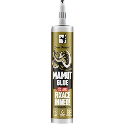 Den Braven Mamut glue high tack 290 ml, bílý – Zbozi.Blesk.cz