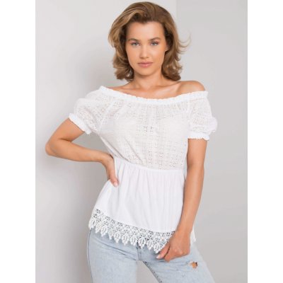 Blouse-LK-BZ-506361.11P-white – Zboží Mobilmania