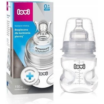 LOVI lahev samosterilizující transparentní 21572 150 ml