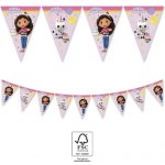 Vlaječková girlanda Gábinin kouzelný domek 2,3 m – Zboží Dáma