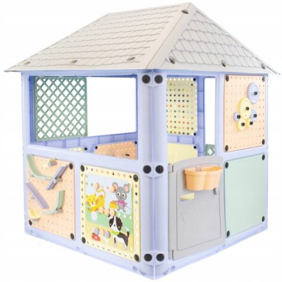 Mochtoys Dětský zahradní domeček 6v1 oranžový – Zboží Dáma