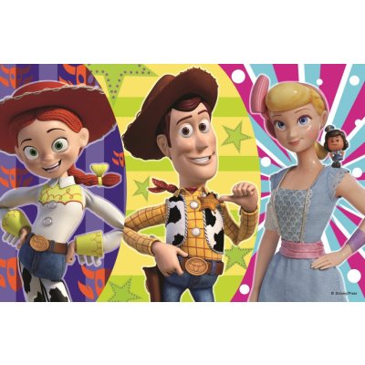 Woody Trefl Toy Story 4: Pastýřka a Jessie 54 dílků