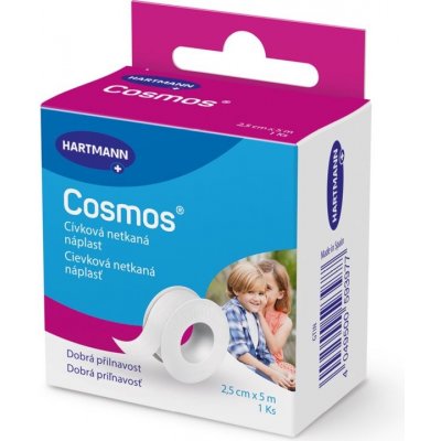 Cosmos náplast cívková jemná 2,5 cm x 5 m 1 ks – Zboží Mobilmania