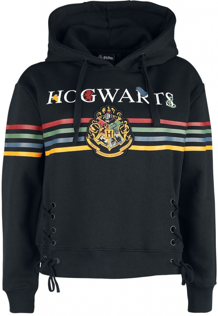 Harry Potter Hogwarts černá Mikina s kapucí od 910 Kč - Heureka.cz