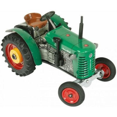 Kovap Traktor Zetor 25A zelený na klíček kov 15cm v krabičce 1:25 – Zboží Mobilmania