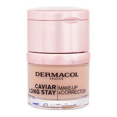 Dermacol Caviar Long Stay make-up and corrector 4.0 tan 30 ml – Hledejceny.cz