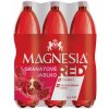 Voda Magnesia Red Granátové jablko jemně perlivá ochucená minerální voda 6 x 1500 ml