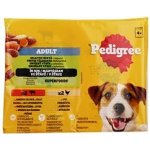 Pedigree Adult kuřecí & zelenina a hovězí & zelenina 4 x 100 g – Hledejceny.cz