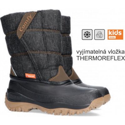 Demar dětské sněhule COMFY B 1356 šedá – Hledejceny.cz