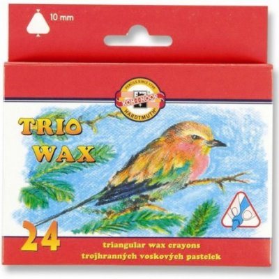 Voskovky Koh-i-noor Trio Wax 10 mm 24 ks – Zboží Mobilmania