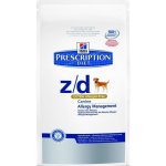 Hill’s Prescription Diet Z/D Food Sensitivities 3 kg – Zbozi.Blesk.cz