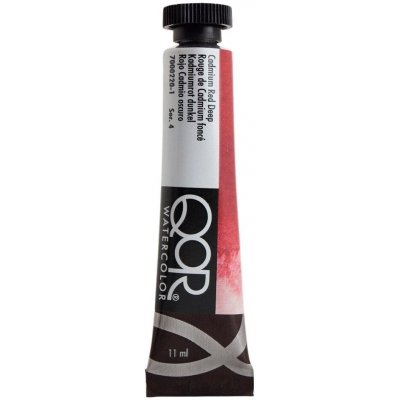 QoR Akvarelová barva 11ml 220 Cadmium Red Deep – Hledejceny.cz