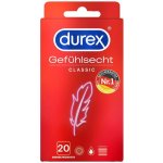 Durex Gefühlsecht Classic 20ks – Zboží Mobilmania