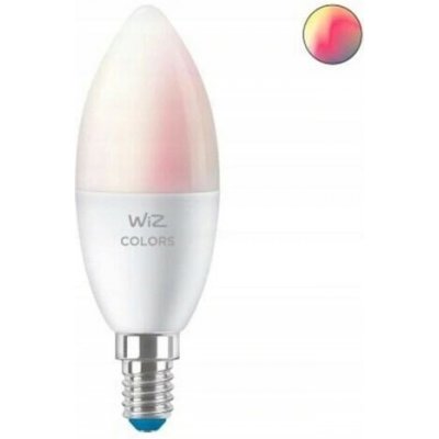 WiZ LED žárovka E14 4,9W 470lm 2200-6500K RGB – Hledejceny.cz