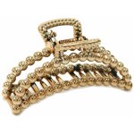 Metalický kuličkový skřipec na vlasy Barva: stříbrná – Hledejceny.cz