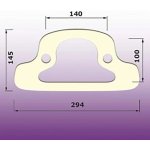 Těsnění WC kombi mezi nádrž a mísu typ B - G4/98 – Sleviste.cz