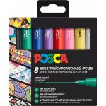 Uni Posca PC-1M 8 Ks základní barvy – Hledejceny.cz