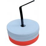 MERCO Značky na podlahu kruh sada 24 ks Barva: bílo-oranžová – Zboží Dáma