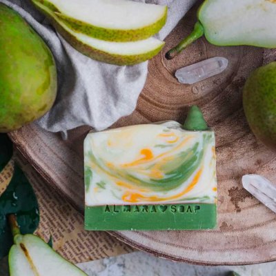 Almara Soap přírodní mýdlo Juicy Pear 100 g – Zboží Mobilmania