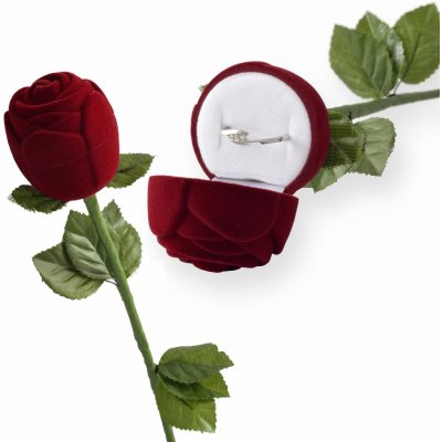 JK box dárková krabička Růže se stonkem FU-62A/A10 – Zboží Mobilmania