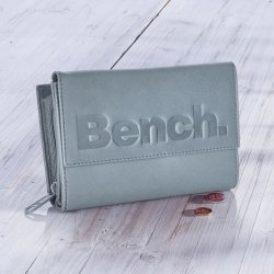 Bench kožená peněženka Wonder kouřově modrá 840218