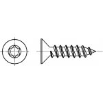 PROFISTYL DIN 7982C šroub do plechu se zápustnou hlavou TORX (ostrá špička) pozink Varianta: DIN 7982C šroub do plechu ZH TORX ZB 3,5x25 – Zboží Mobilmania