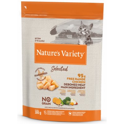 Nature's Variety selected pro koťata s kuřecím 0,3 kg