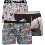 69SLAM 3pack pánské boxerky fit mix – Zboží Mobilmania