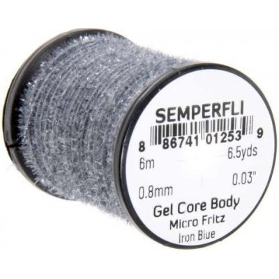 Semperfli Šenylka Gel Core Body Micro Fritz Iron Blue 0,8mm – Hledejceny.cz