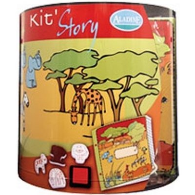 Aladine Story Kit výtvarný kufřík Safari – Zboží Mobilmania