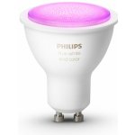 Philips Hue 8719514339880 LED žárovka 1x5W GU10 350lm 2000-6500K Bluetooth, stmívatelná, White and Color Ambiance, bílá – Hledejceny.cz