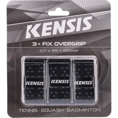 Kensis FIX OVERGRIP Černá 3 ks – Sleviste.cz