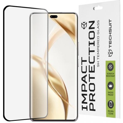 Techsuit ochranné sklo 111D 3D zakřivené pro Honor 200 Pro černé 151810 – Zboží Živě