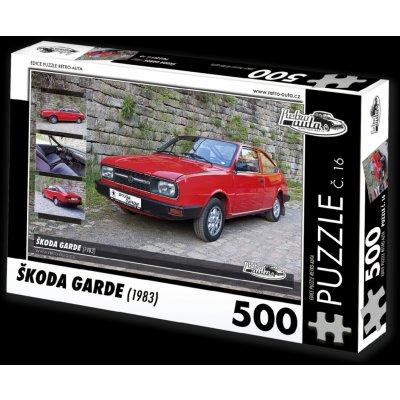 Retro-Auta Škoda Garde 1983 500 dílků – Zboží Mobilmania