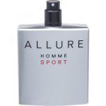 Chanel Allure Sport toaletní voda pánská 100 ml tester – Zboží Mobilmania