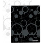 Karton P+P Black & White 4 kroužkový pořadač PP 2 cm černý – Zboží Živě