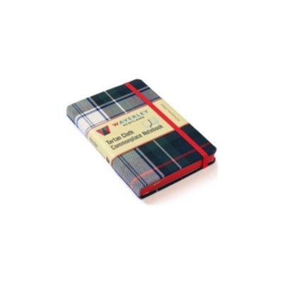 Waverley Genuine Tartan Cloth Commonplace Notebook - 9cm x 14cm